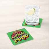 Cinco De Mayo Kartonnen Onderzetters (Insitu)