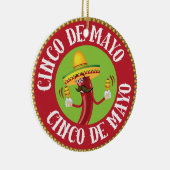 Cinco de Mayo Keramisch Ornament (Rechts)