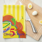Cinco de Mayo Kitchen Towel Theedoek (Quarter Fold)