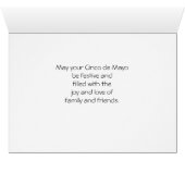 Cinco de Mayo, kleurrijk mozaïekpatroon (Binenzijde Horizontaal (Onderkant))