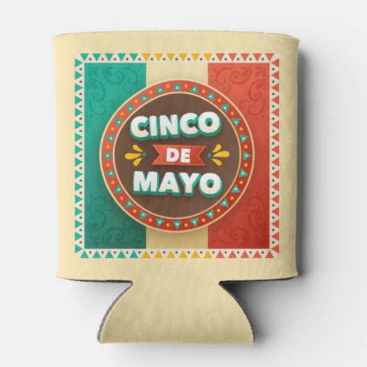 Cinco De Mayo Koelbox Blikjeskoeler (Achterkant)