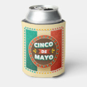 Cinco De Mayo Koelbox Blikjeskoeler (Blikje Achterkant)