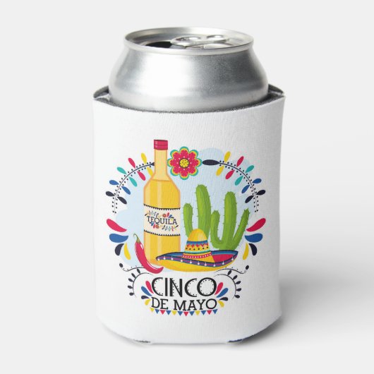 Cinco De Mayo Koelbox Blikjeskoeler (Blikje Voorkant)