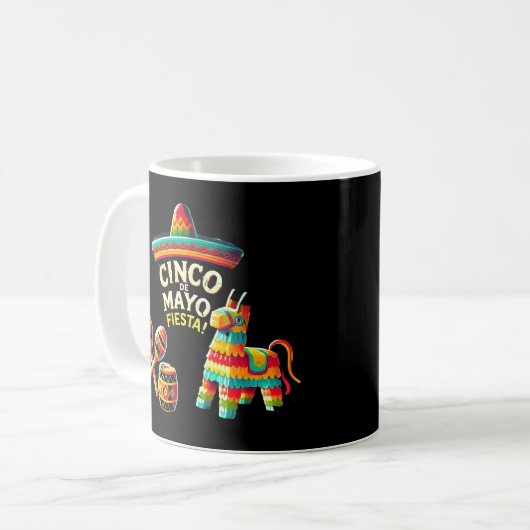 *Cinco de Mayo Koffiemok (Voorkant links)