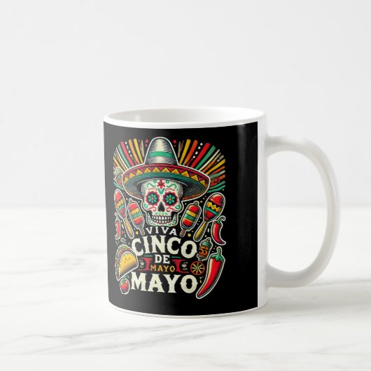 "Cinco de Mayo" Koffiemok (Rechts)