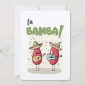 Cinco de Mayo La Bamba Chili Jam & Spicy Strings Kaart (Voorkant)