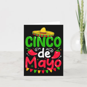Cinco De Mayo Laat Fiesta Squad 5 De Mayo Mexicaan Kaart