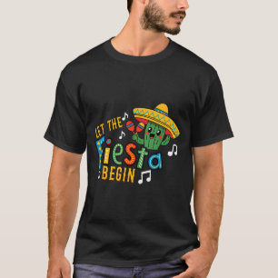 Cinco de mayo laat het feest beginnen grappige mex t-shirt