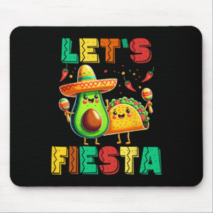 Cinco De Mayo Laten we Feest Avocado En Tacos Cinc Muismat