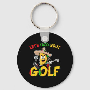 Cinco De Mayo Laten we taco bout golfshirt grappig Sleutelhanger