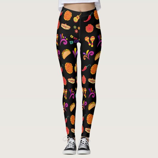 Cinco de Mayo  Leggings (Voorkant)