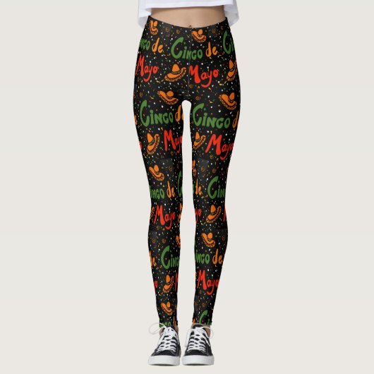 CINCO DE MAYO LEGGINGS (Voorkant)