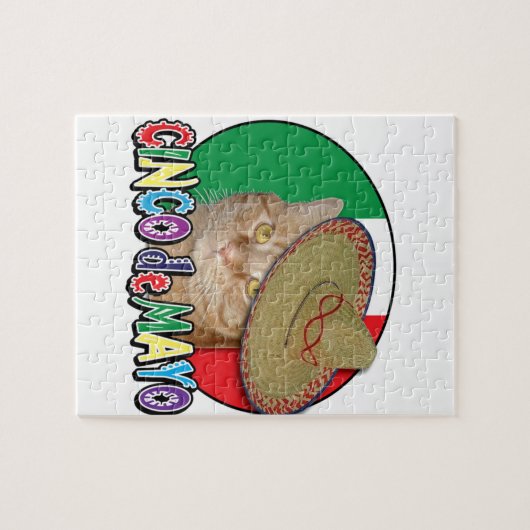 Cinco de Mayo Legpuzzel (Horizontaal)