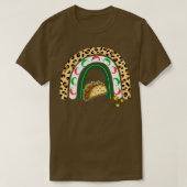 Cinco De Mayo Leopard Rainbow T-shirt (Design voorkant)