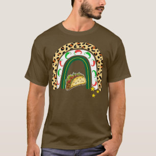 Cinco De Mayo Leopard Rainbow T-shirt