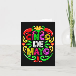 Cinco De Mayo Lets Fiesta Squad 5 De Mayo Mexican Kaart