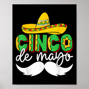 Cinco De Mayo Lets Fiesta Squad 5 De Mayo Mexican Poster