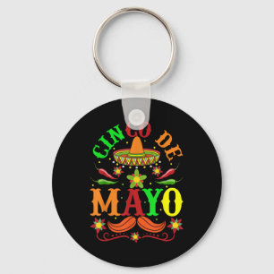 Cinco De Mayo Lets Fiesta Squad 5 De Mayo Mexican Sleutelhanger
