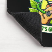 Cinco De Mayo Let's Guac n' Roll! Avocado Gitaris Muismat (Hoek)