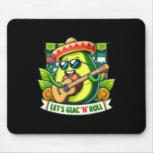 Cinco De Mayo Let's Guac n' Roll! Avocado Gitaris Muismat