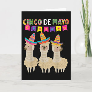 Cinco De Mayo Llama Feest Ultieme Feeststemming Me Kaart