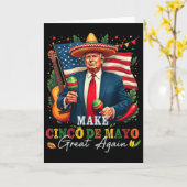 Cinco De Mayo Maak Cinco De Mayo Groter Donald Kaart (Gele Bloem)
