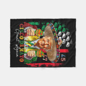 Cinco De Mayo Maak Cinco De Mayo Weer Groot Trump Fleece Deken (Voorkant (Horizontaal))