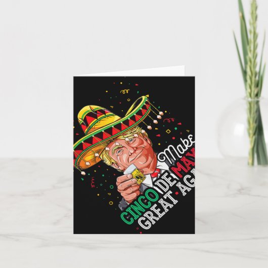 Cinco de Mayo maakt Cinco de Mayo weer geweldig Kaart (Voorkant)