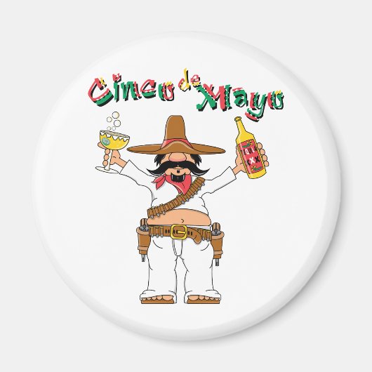 Cinco de Mayo Magneet (Voorkant)