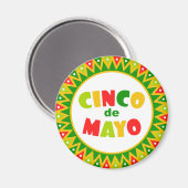 Cinco de Mayo Magneet (Voorkant / Achterkant)
