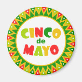 Cinco de Mayo Magneet (Voorkant)
