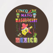 Cinco de Mayo Magnificent Mexico Labels (Design 1)