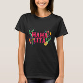 Cinco De Mayo Mama Cita Floral Mexicaanse Fiesta 1 T-shirt (Voorkant)