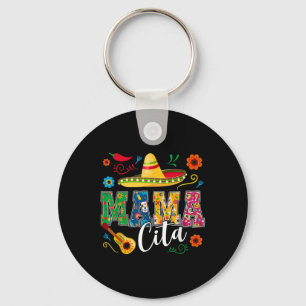 Cinco De Mayo Mamacita Flower Mama Cita Mexicaans Sleutelhanger