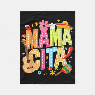 Cinco de Mayo Mamacita Mexicaanse Mama Cita Vrouwe Fleece Deken