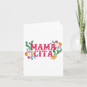 Cinco De Mayo Mamacita Mexicaanse Mama Mama Mama F Kaart