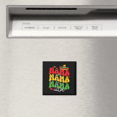 Cinco De Mayo Mamacita Mexicaanse Moeder Mama Moed Magneet (Insitu (Vaatwasser))