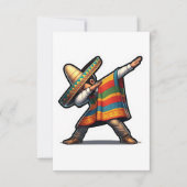 Cinco de Mayo Man Bedankkaart (Voorkant)