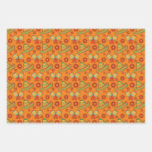 Cinco de Mayo Maracas' Sombreros Inpakpapier Vel (Voorkant 3)