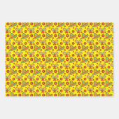 Cinco de Mayo Maracas' Sombreros Inpakpapier Vel (Voorkant 2)