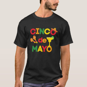 Cinco De Mayo Margarita en Tequila T-shirt