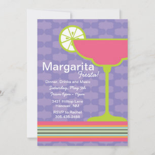 Cinco de Mayo Margarita Fiesta-uitnodigingen Kaart