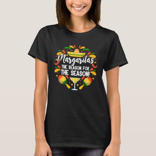 Cinco De Mayo Margaritas Reason For The Season 5 D T-shirt (Voorkant)