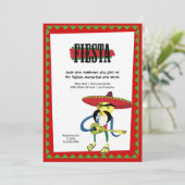 Cinco de Mayo Mariachi Fiesta Uitnodiging (Staand voorkant)