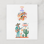 Cinco de mayo mariachi - Mexicaanse trots Plaatskaartje (Buitenkant ongevouwen)
