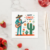 Cinco de mayo mariachi - Mexicaanse trots Servet (Insitu)