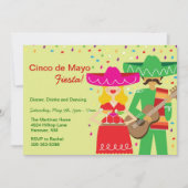 Cinco de Mayo Mariachi Uitnodigingen (Voorkant)