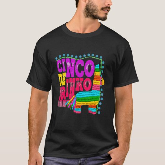 Cinco De Mayo Matching Mexican Theme T-shirt (Voorkant)