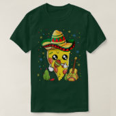 Cinco De Mayo Meican Pizza Slice Funny Pizza Love T-shirt (Design voorkant)