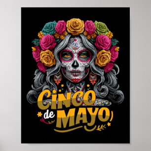 Cinco De Mayo Meisje Mexicaans Feest 5 De Mayo 1  Poster